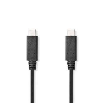 USB-kabel USB 3.2 Gen 2x2 USB-C™ han USB-C™ han 240 W - Nedis