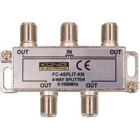 Coax-splitter - König