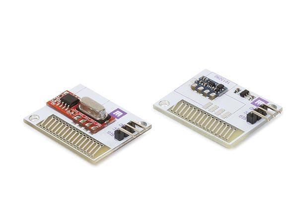 433MHz TRÅDLØS RF-MODUL - SENDER OG MODTAGER - LANG RÆKKEVIDDE - Whadda