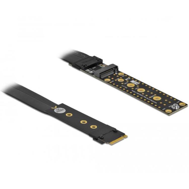 Delock Riserkort M.2 Key M Udvidelse NVMe med 20 cm kabel - Delock