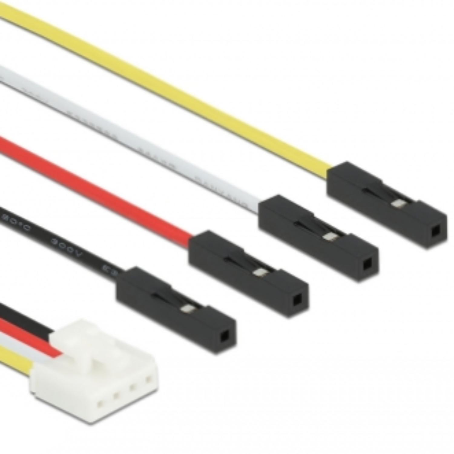 Delock Conversion IOT Grove Kabel 4-polet stikprop til 4 x jumperbus 20 cm - Delock