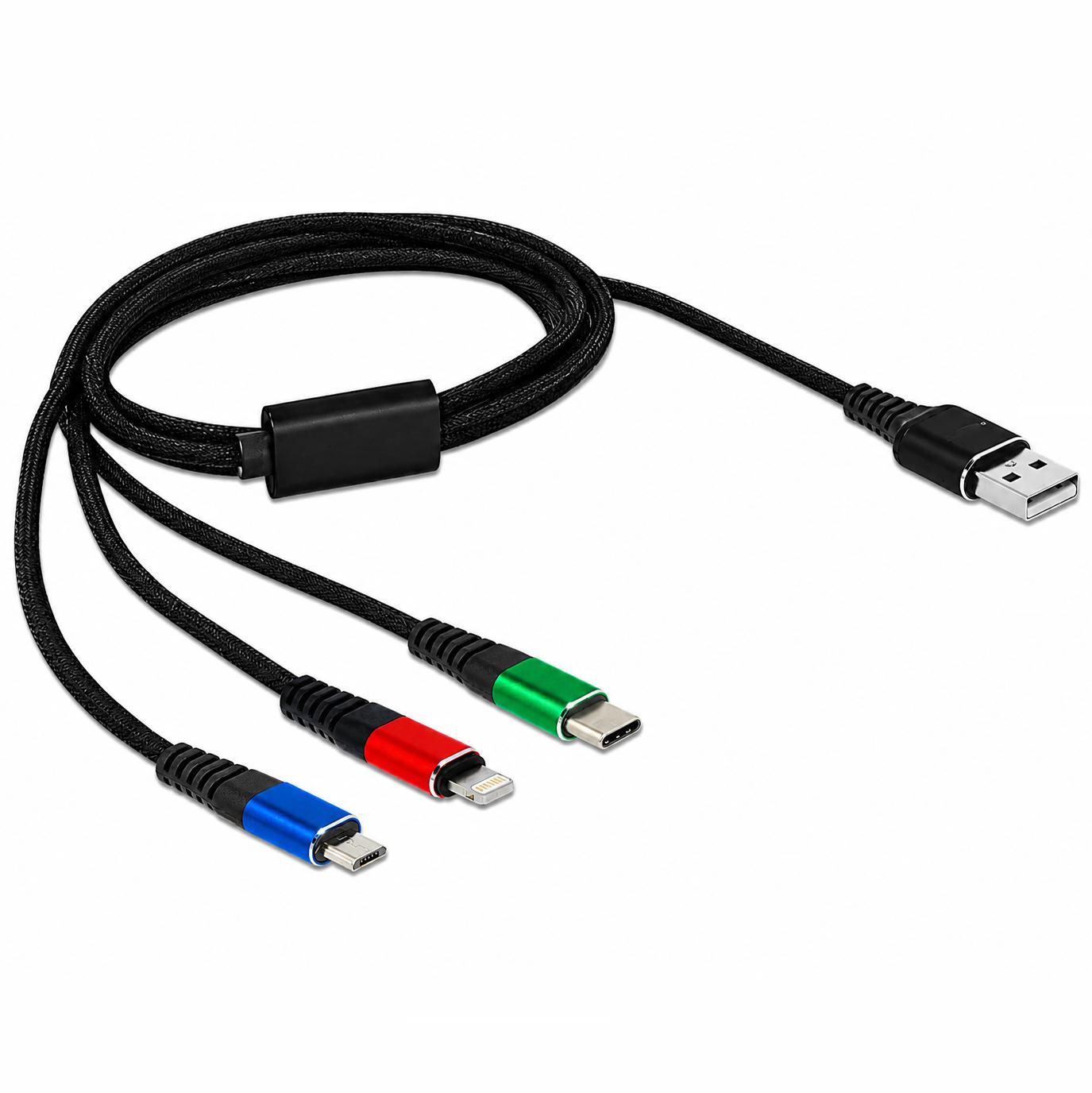 IPhone 14 - 3 i 1 kabel - Delock