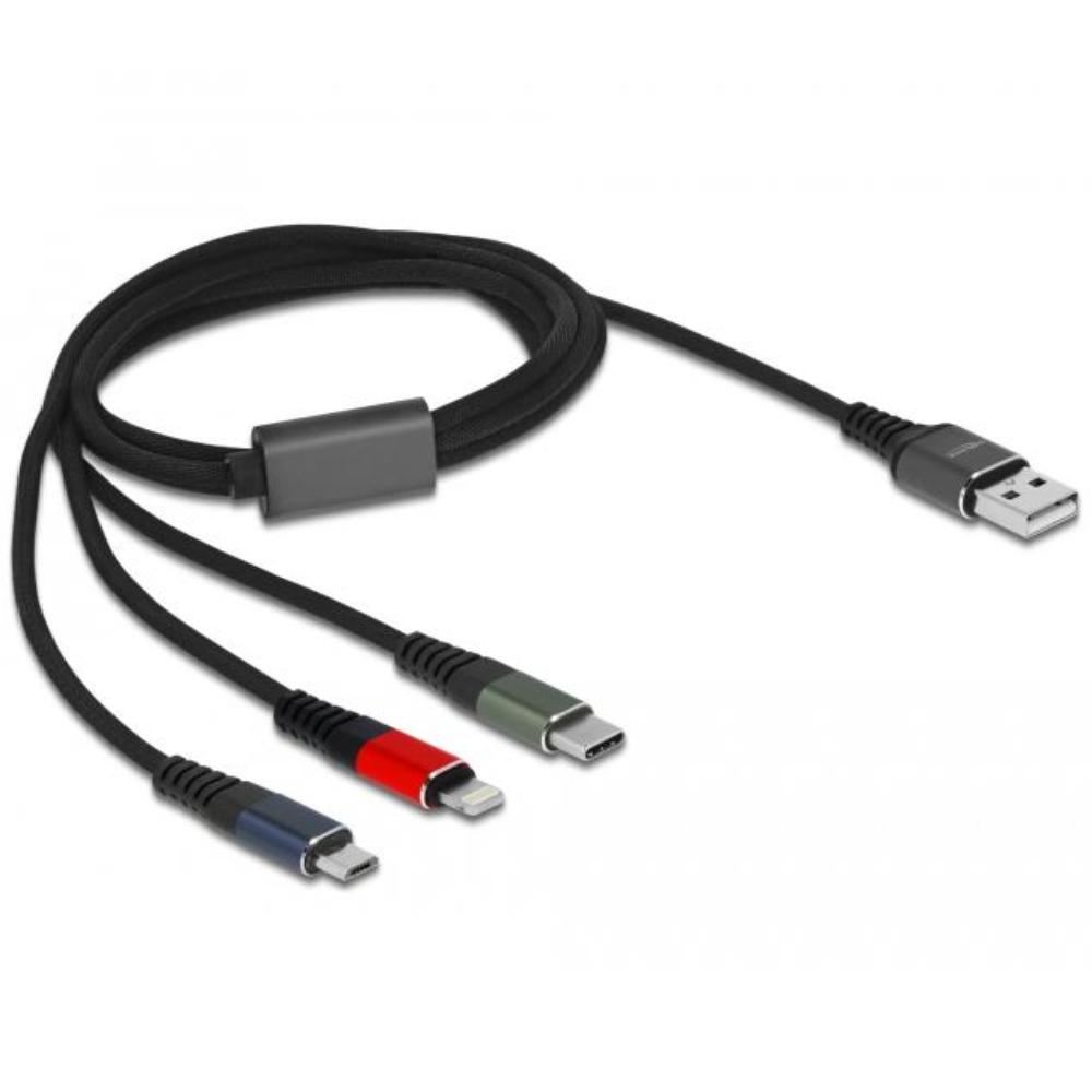 3 i 1-kabel - Delock