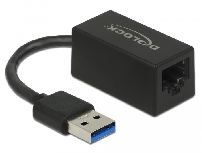 Delock-adapter SuperSpeed USB (USB 3.2 Gen 1) med USB Type-A-stik > Giga - Delock