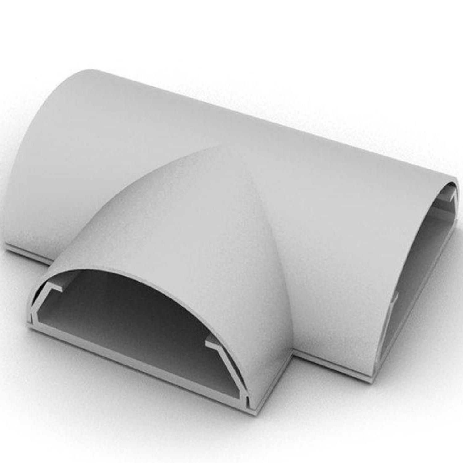 Vægskinne T-stykke - Multibrackets