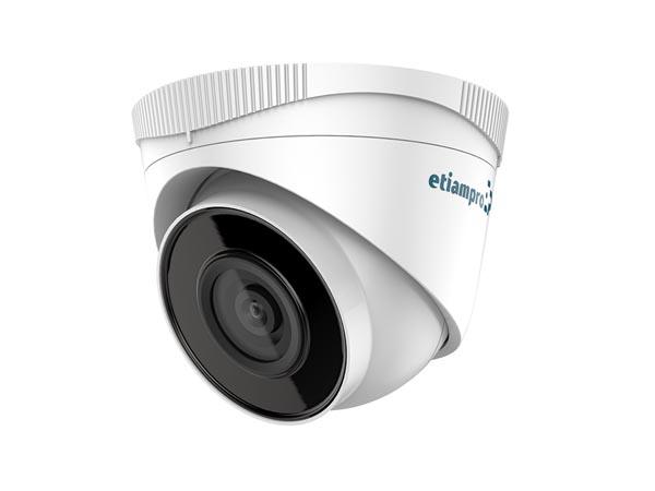 IP-NETVÆRKSKAMERA - FAST NETVÆRK - DOME - 4 MP - HVID - EtiamPro