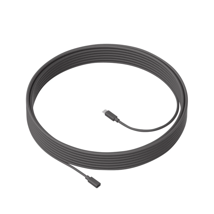 Logitech MeetUp Mic-Verlängerungskabel 10m sort - Logitech