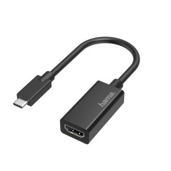 Videoadapter, USB-C-stik - HDMI™-tilslutning, Ultra-HD 4K - Hama