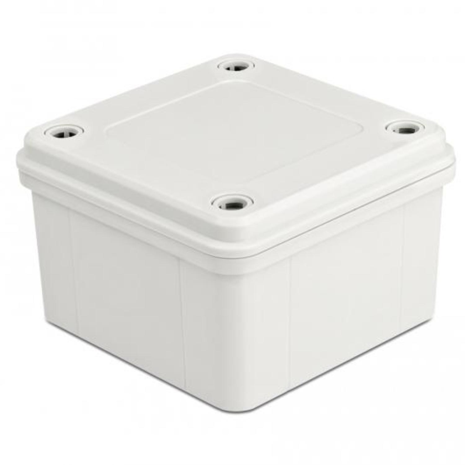 Delock indbygningskabinet IP65 vandtæt 96 x 96 x 60 mm grå - Delock
