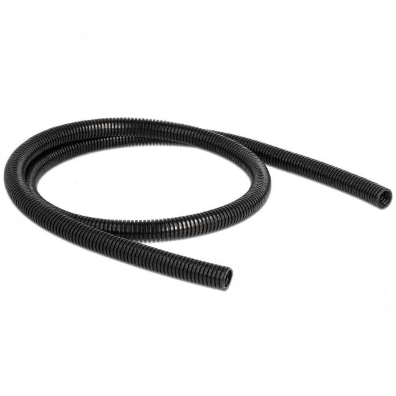 Delock Kabelslang 1 m x 13 mm sort