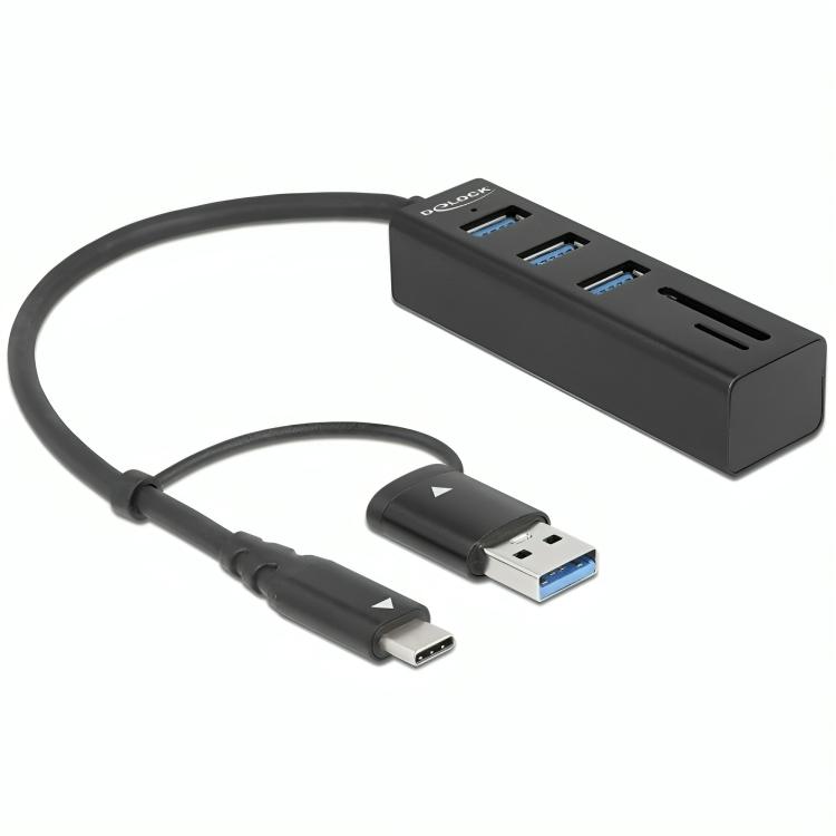 USB C-kortlæser - Delock