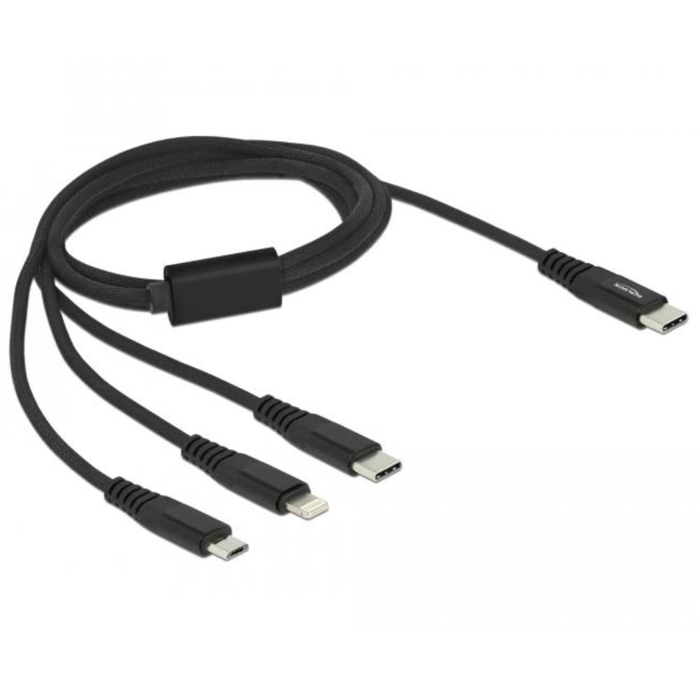 3 i 1-kabel - Delock