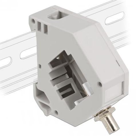 DIN skinne adapter med keystone - Delock