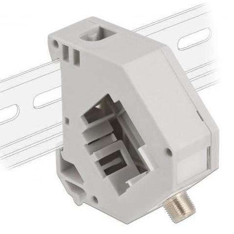DIN-skinneadapter med Keystone-modul - Delock