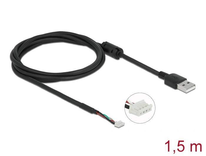 Delock Modul tilslutningskabel USB 2.0 Type-A stik til 4-polet kamerastik - Delock