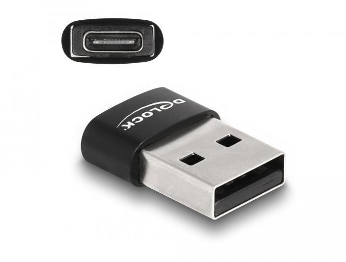 Delock USB 2.0 A han til C hun - Delock