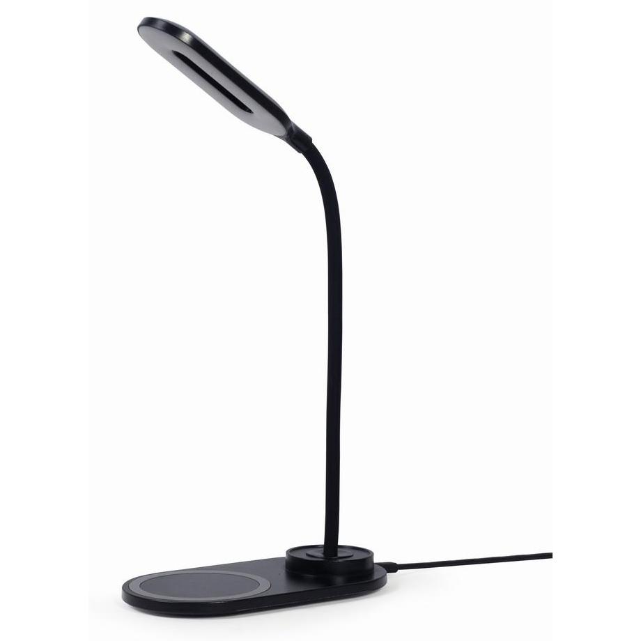 Skrivebordslampe med trådløs ladestation - Gembird