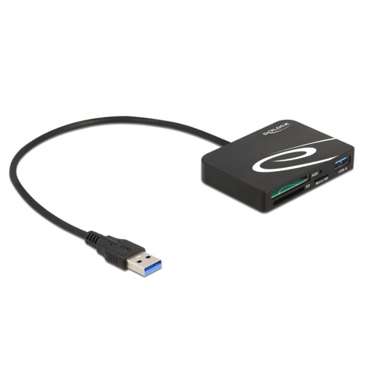 Kortlæser XQD SD Micro SD - USB 3.2 Gen 1 - 5 Gbps - USB-A