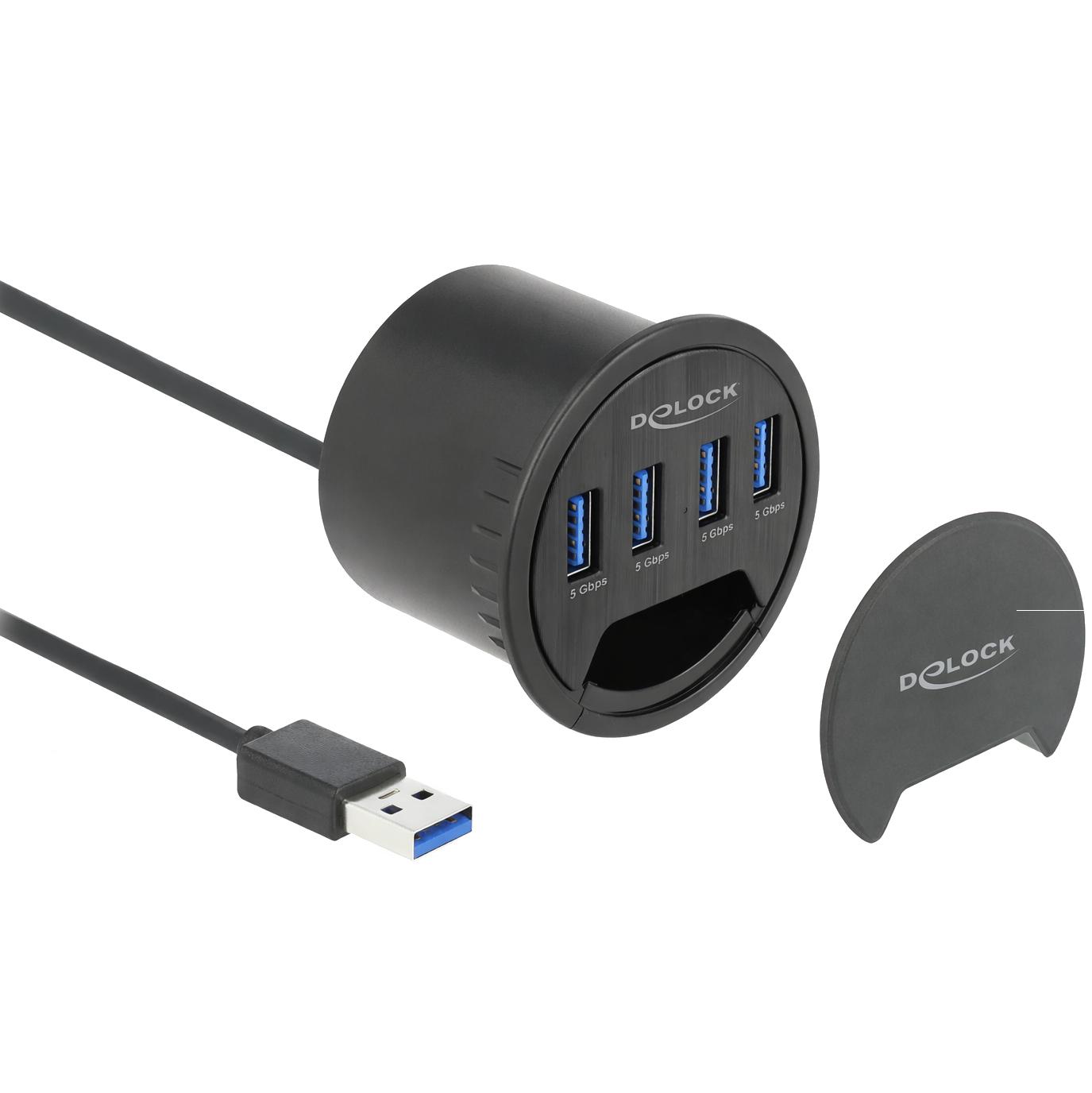 USB A-hub - 4 porte - Delock