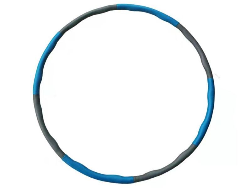 Foam Hula Hoop 100cm, 1,5kg (Blå-Grå) - Kein Hersteller