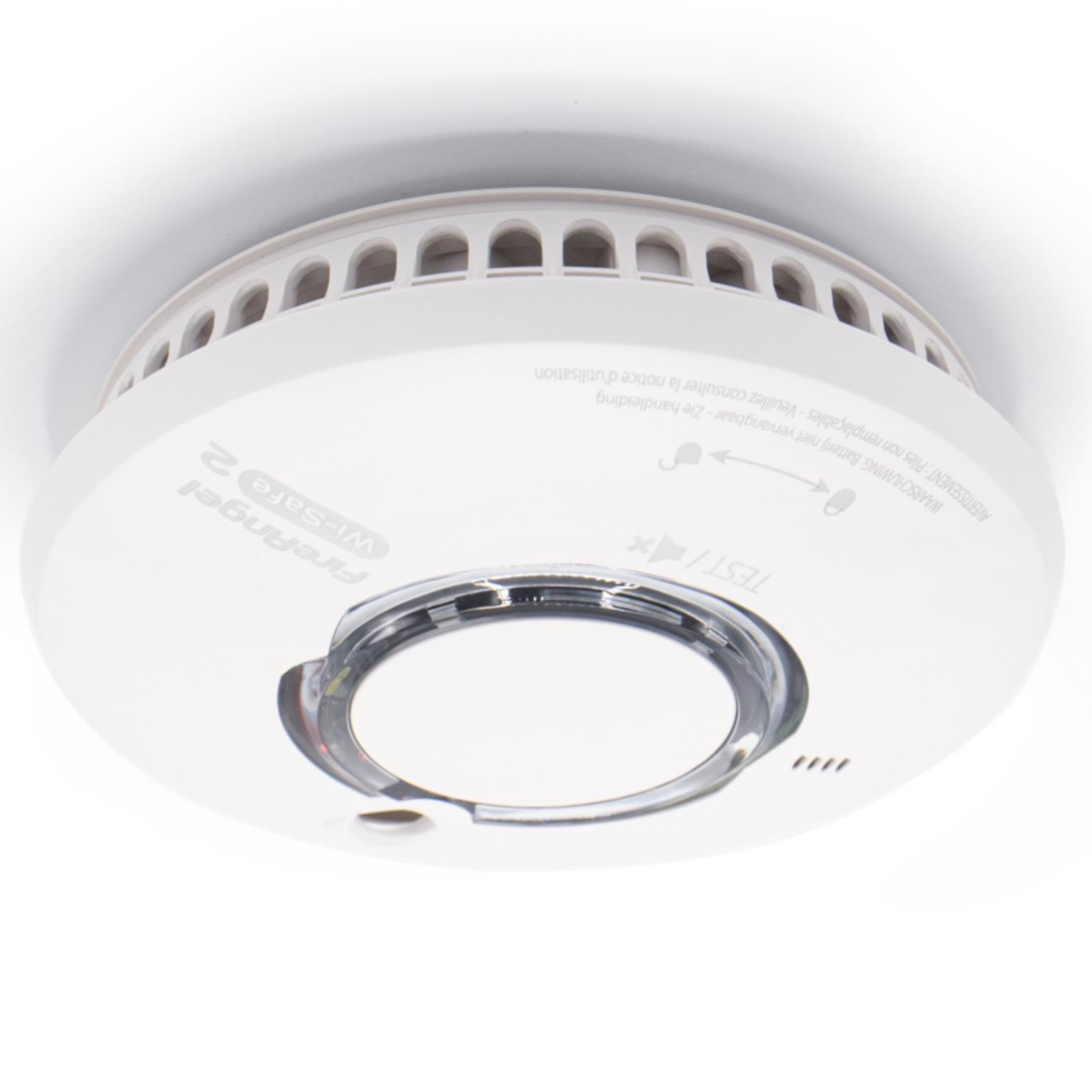 FireAngel WST-630T BNLT røgalarm varmeg Aldi trådløst sammenkoblingsbar Thermoptek 10 års batteri EN 14604