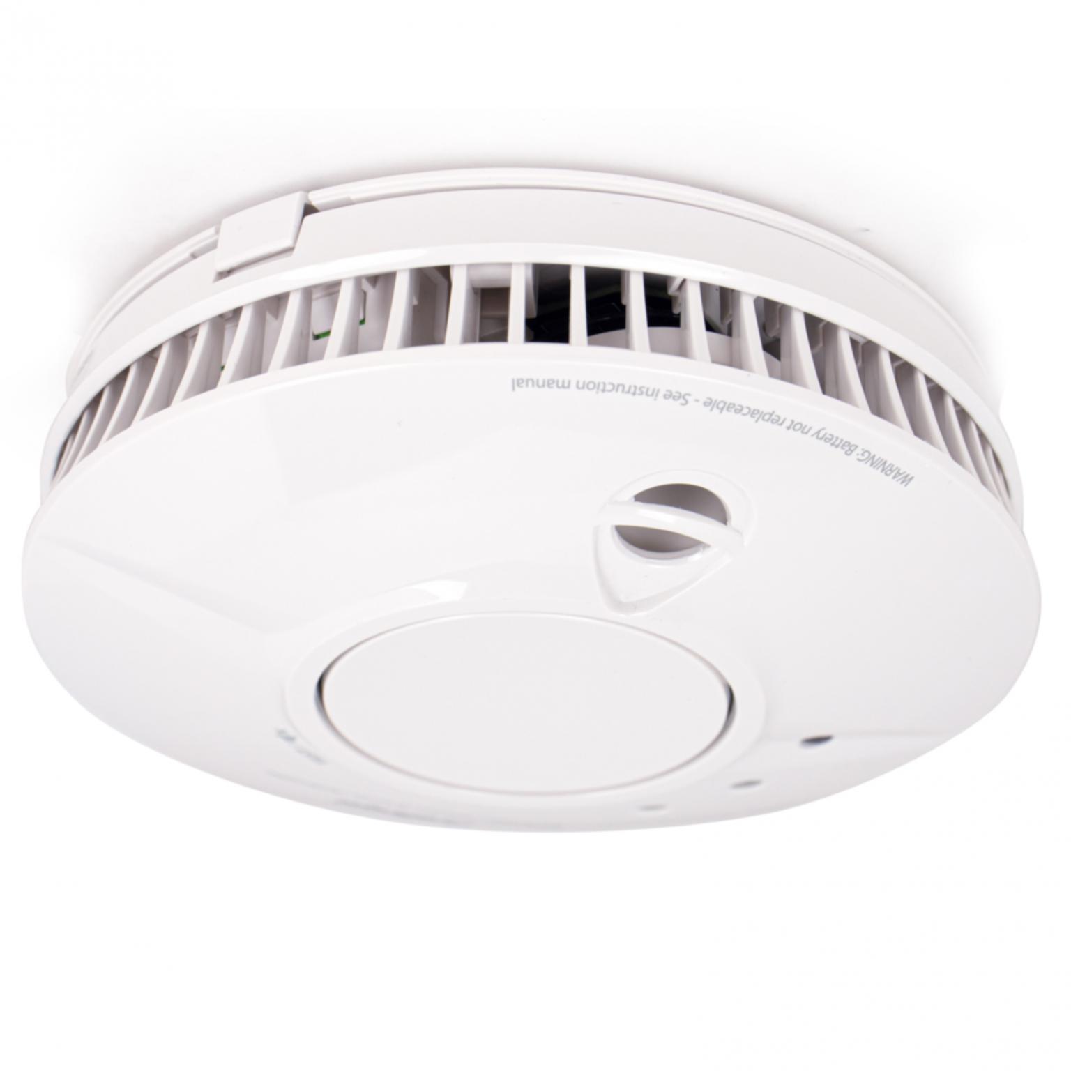 FireAngel SM-F-1EU røgalarm og varmemelder 230V Thermoptek 10 års batteri EN 14604