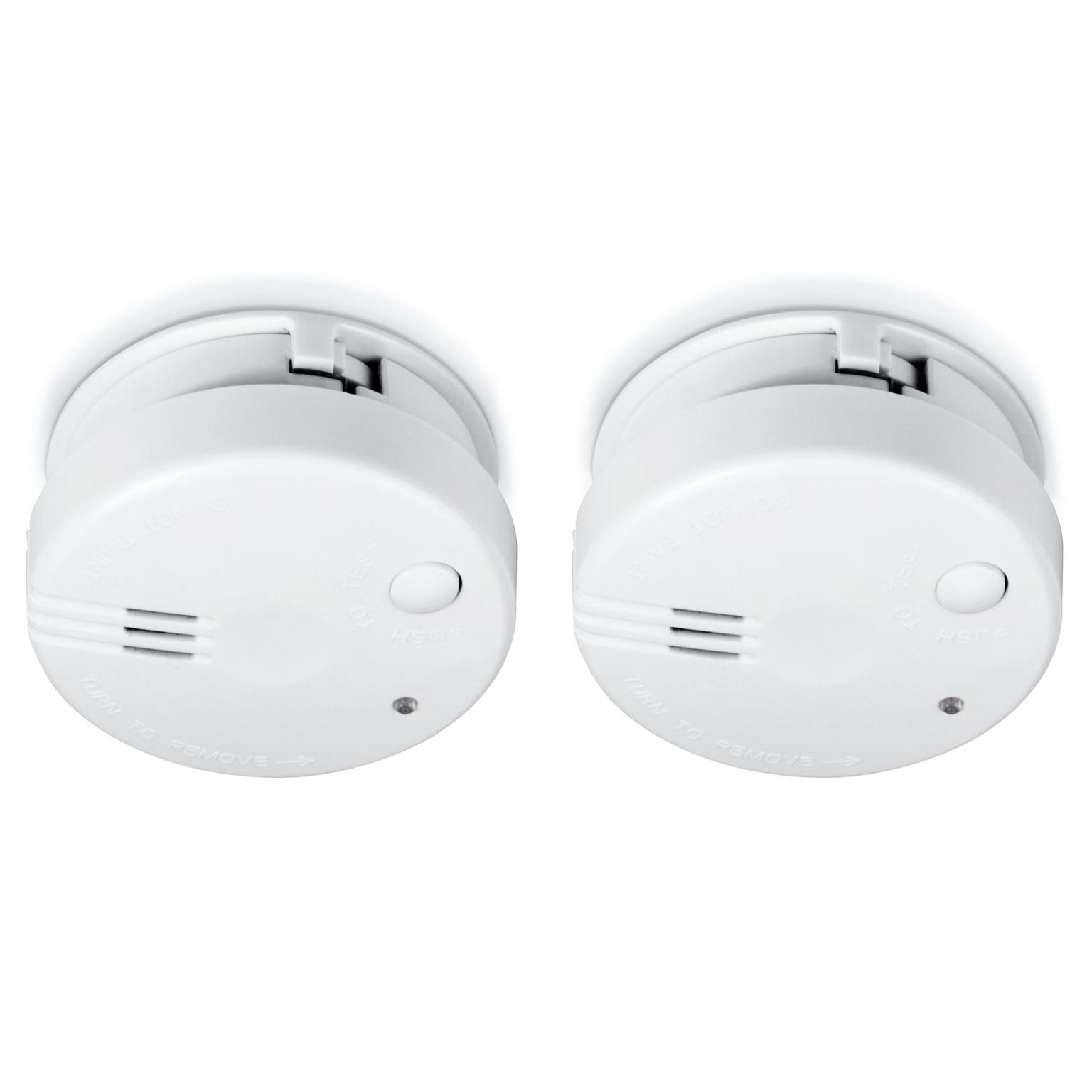 Alecto mini røgalarm 2 stk. optisk 5 års batteri 85 dB EN 14604