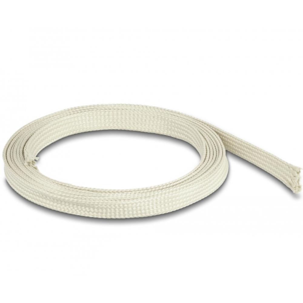 Delock Nomex slange, 2 m, 10 mm, hvid. - Delock