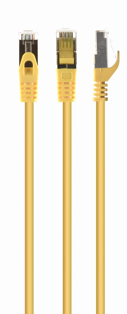 S/FTP Cat6A Patchkabel LSZH, gul 5 Meter - Cablexpert