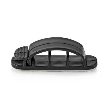 Kabelhåndtering Kabelclips Låses 3 stk. Antal slots: 3 - Nedis