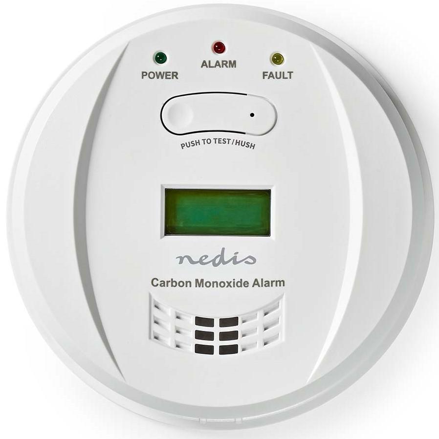 Nedis kuliltealarm med display 85 dB EN 50291