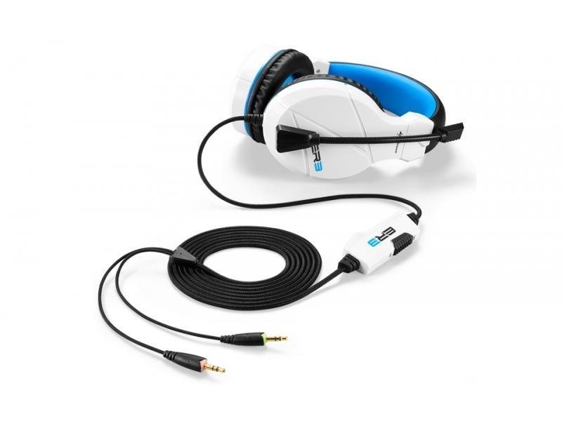 Sharkoon Headset Rush ER3 Hvid 4044951021802 - Sharkoon