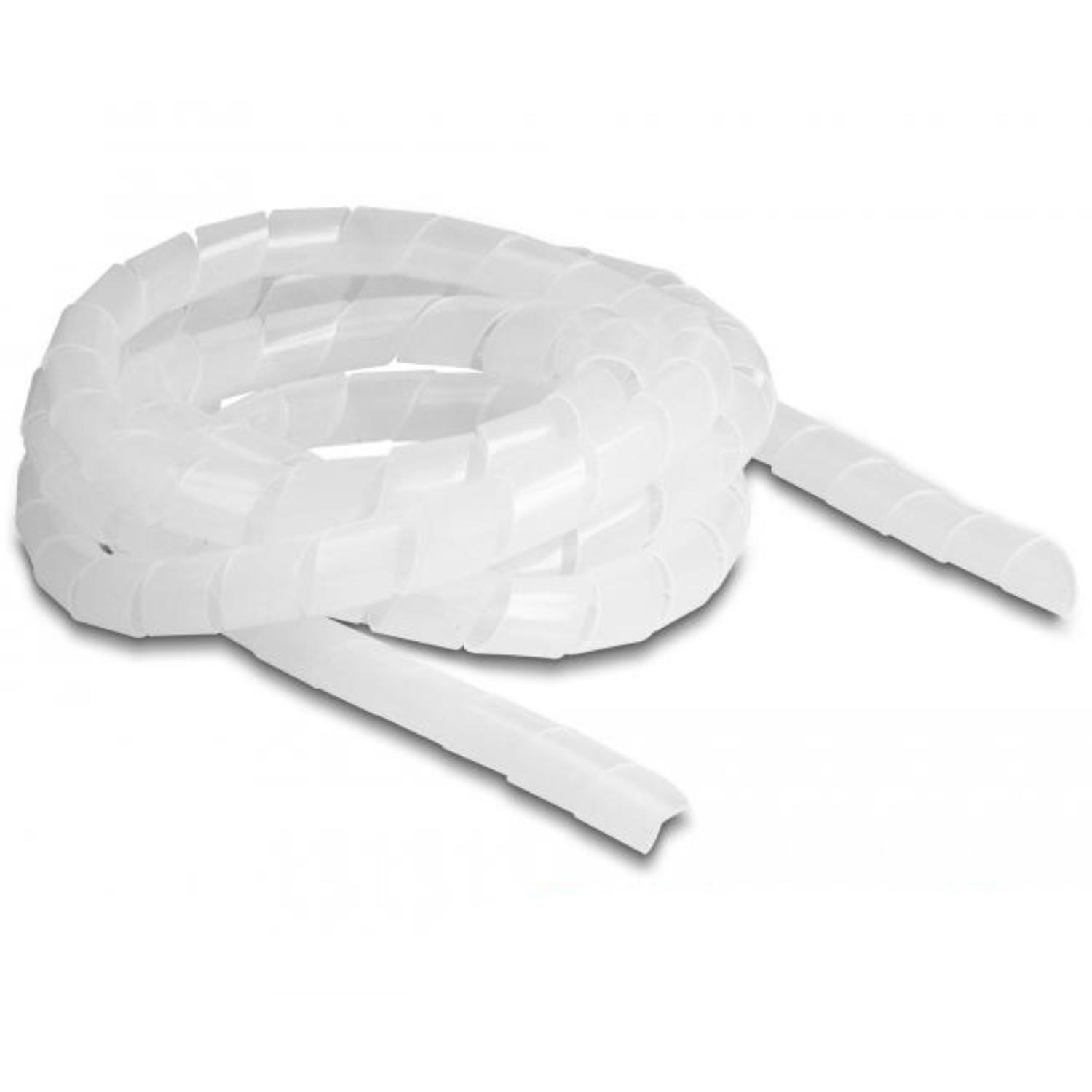 Delock fleksibel spiralslange 2 m x 14 mm transparent - Delock