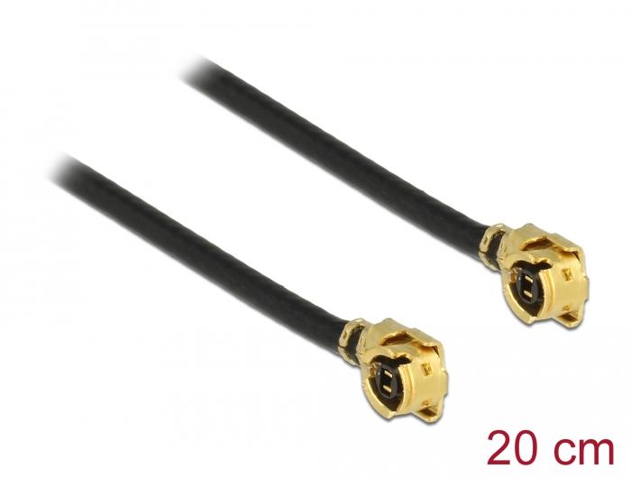 Delock Antennekabel MHF® I Stik til MHF® I Stik 1,13 20 cm - Delock