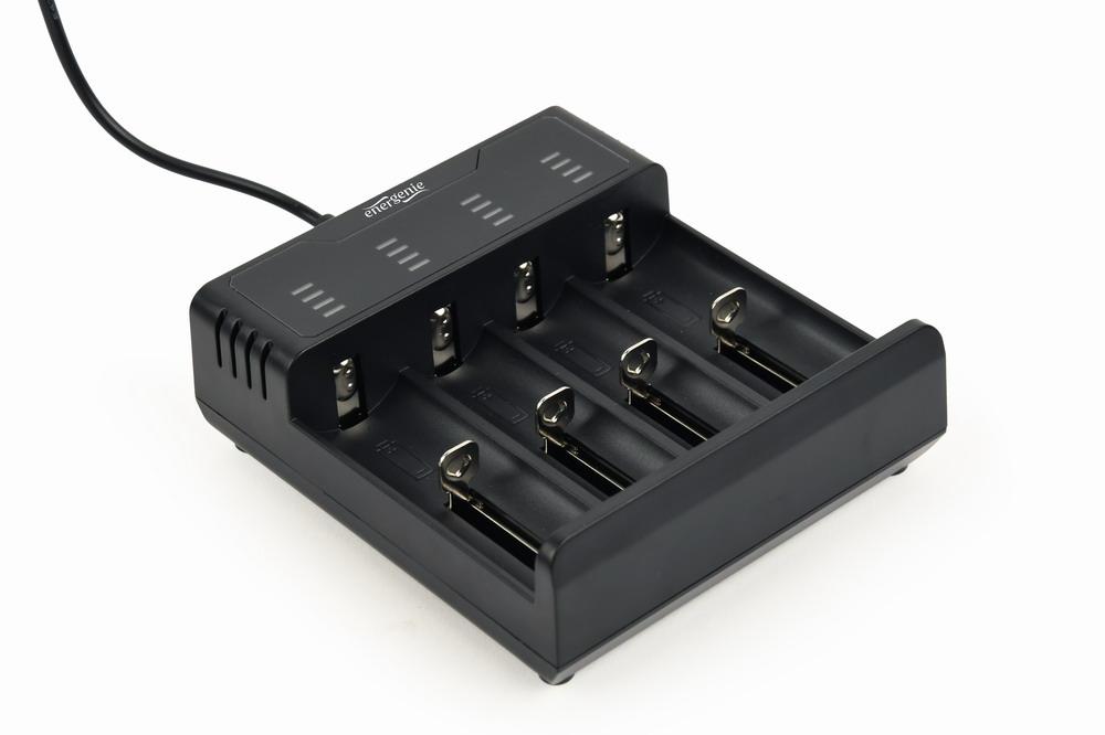 Ni-MH + Li-ion batteri-hurtiglader, sort - Energenie