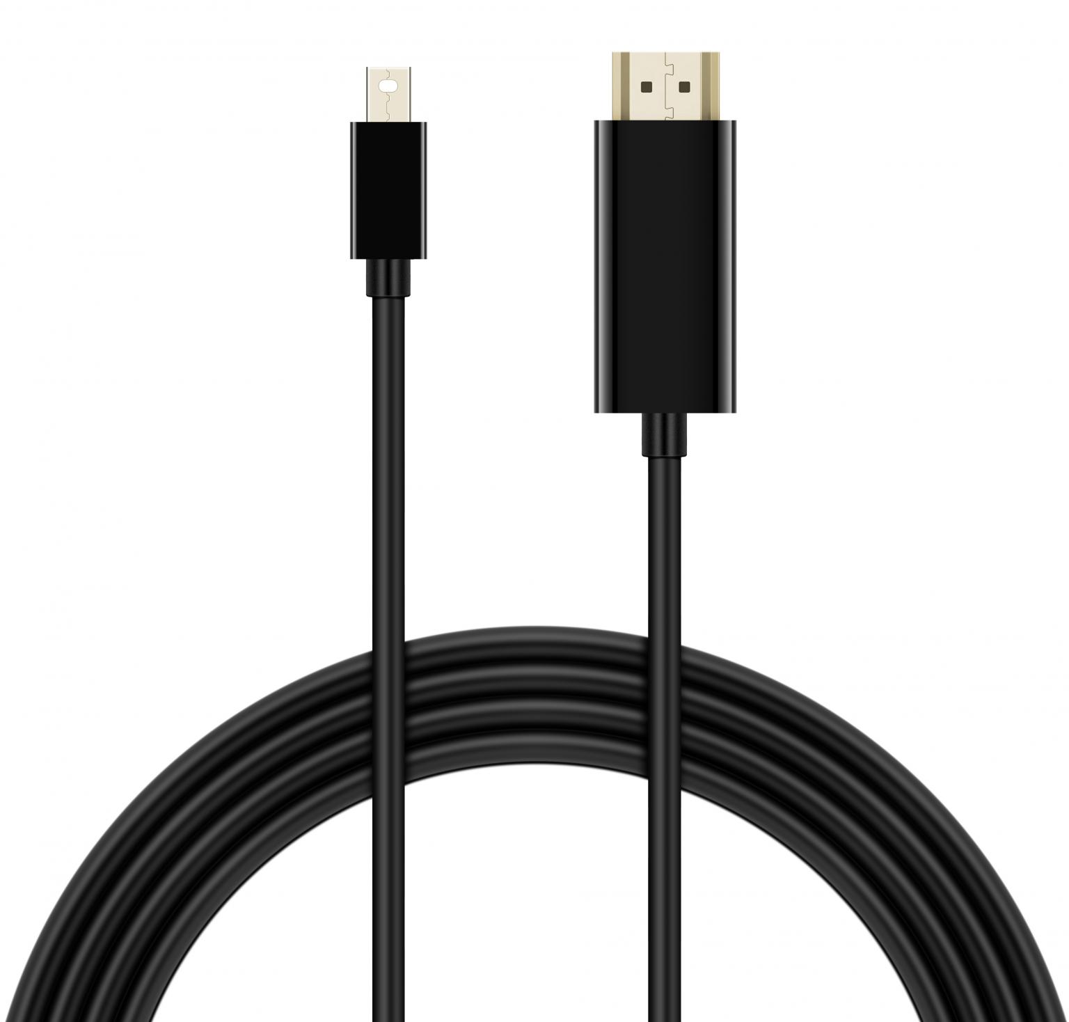 Mini DisplayPort til HDMI -Version: 2.0 - Premium høj hastighed