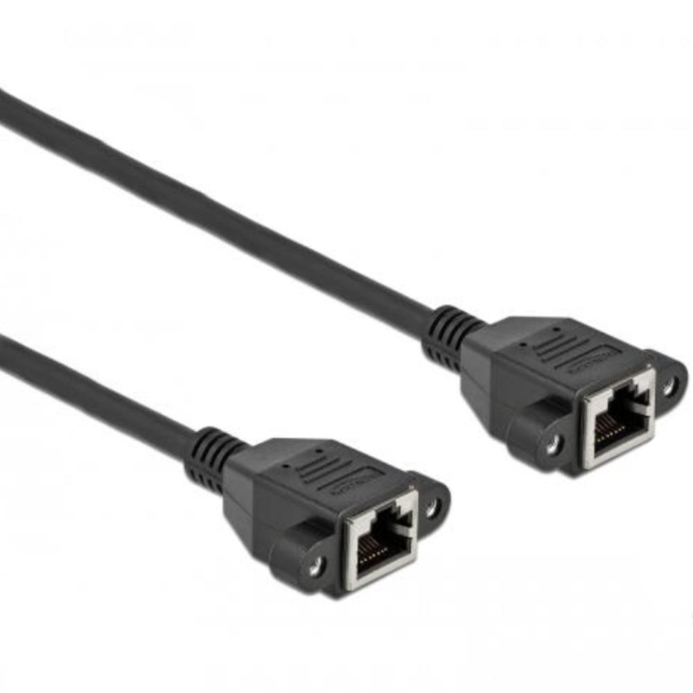 Delock Netværkskabel, Easy 45 S/FTP RJ45, ca. 25 cm. - Delock