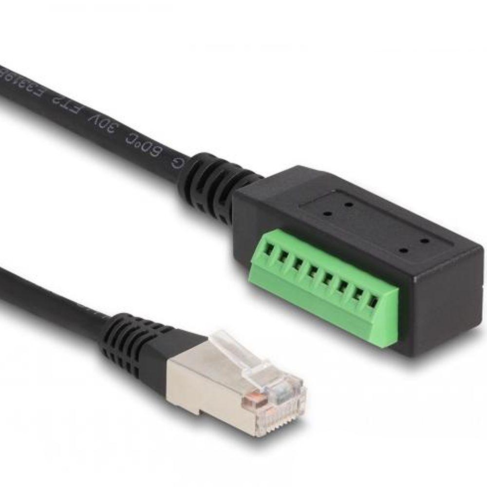 Adapter RJ45 til klemmeblok - Delock