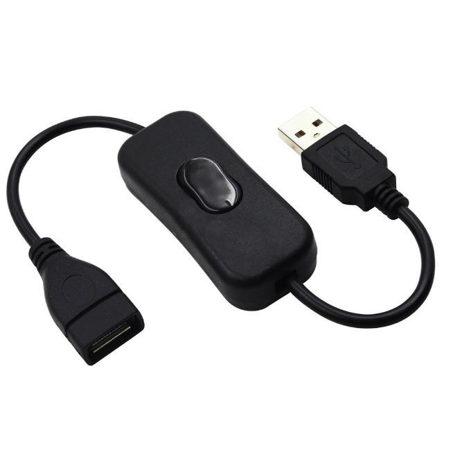 USB A forlængerkabel – USB med afbryder