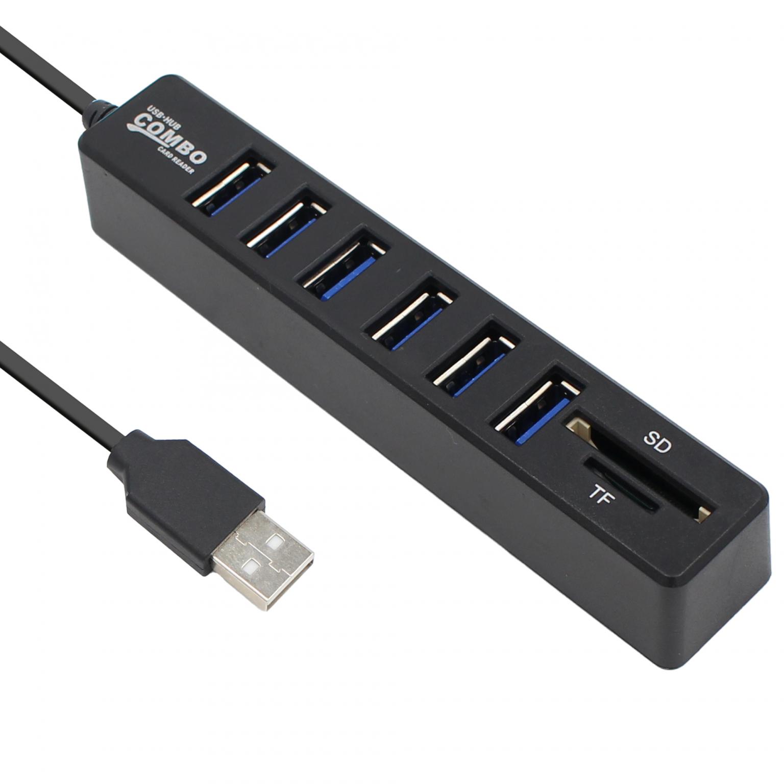 USB-hub - 6 porte