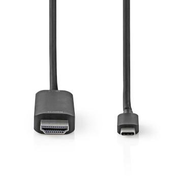 USB-C™ Adapter USB 3.2 Gen 1 USB-C™ Stik HDMI™ Stik - Nedis