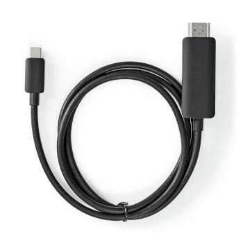 USB-C™ Adapter USB 3.2 Gen 1 USB-C™ Stik HDMI™ Stik - Nedis
