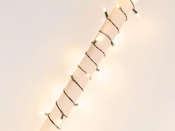 Origilight LED - 12 m - 80 varmt hvide lamper - grøn kabel - 31 V - Light Creations