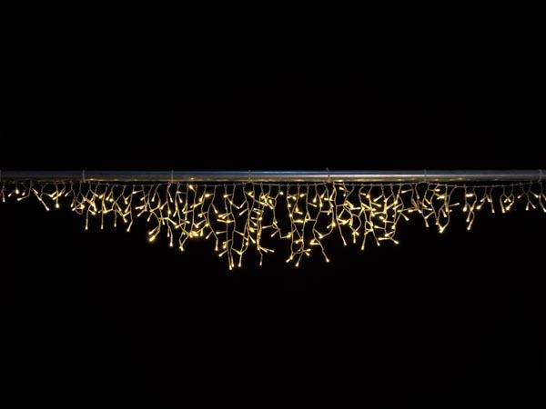 Swaglight LED - 1,6 m - 280 varm hvide lamper - transparent kabel - 24 V - Light Creations