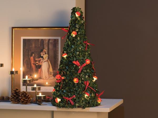 Topiary LED - Svampebusk - 20 varm hvide lamper - 50 cm - 3,2 V - Light Creations