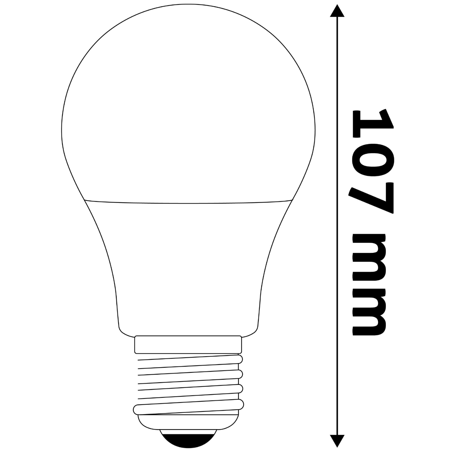 E27 led-pære - Avide