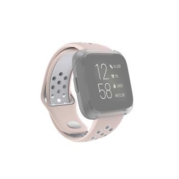 Sportarmbånd til Fitbit Versa 2/Versa (Lite), åndbart armbånd, ro. - Hama