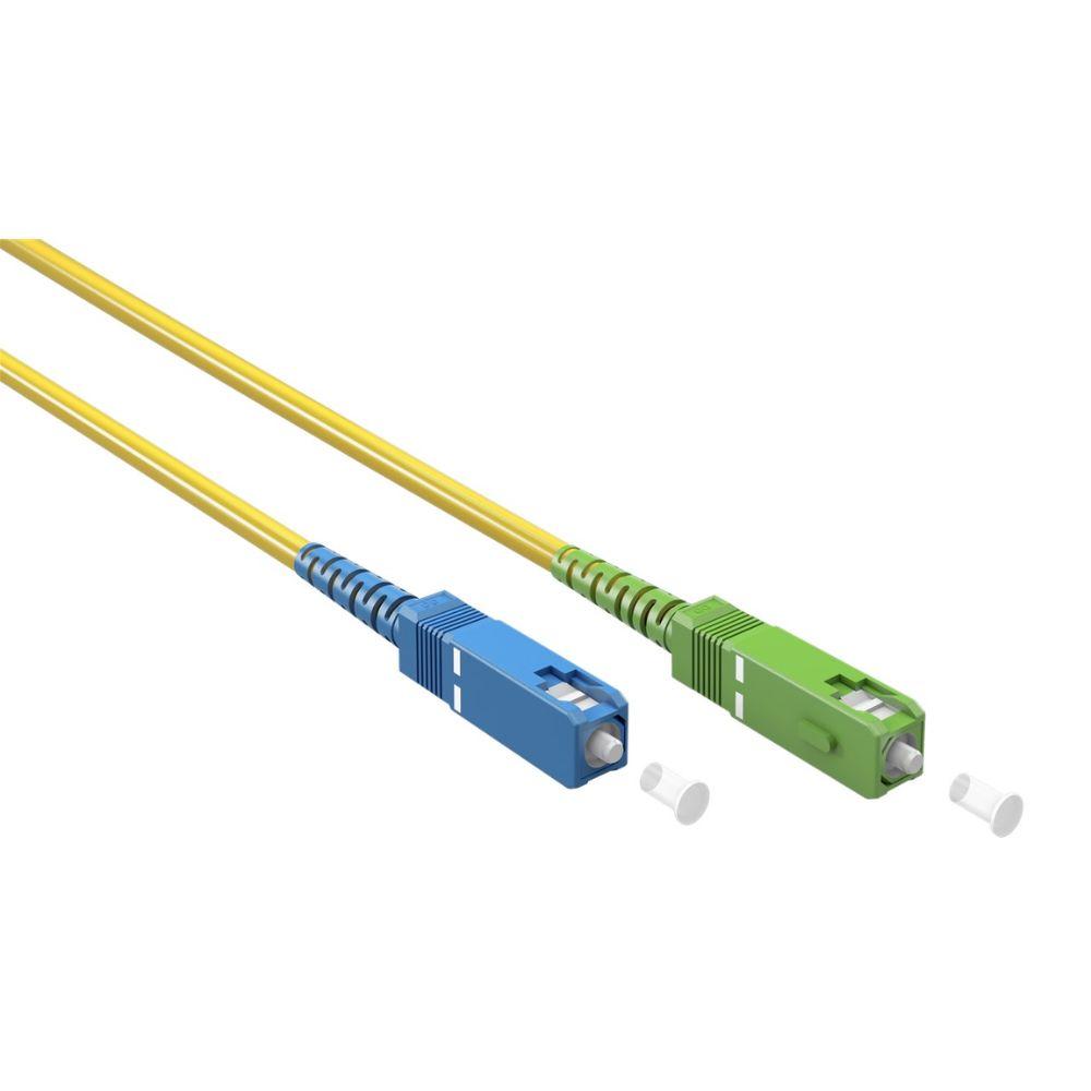 Glasfiberkabel - SC-APC - SC-UPC - Goobay