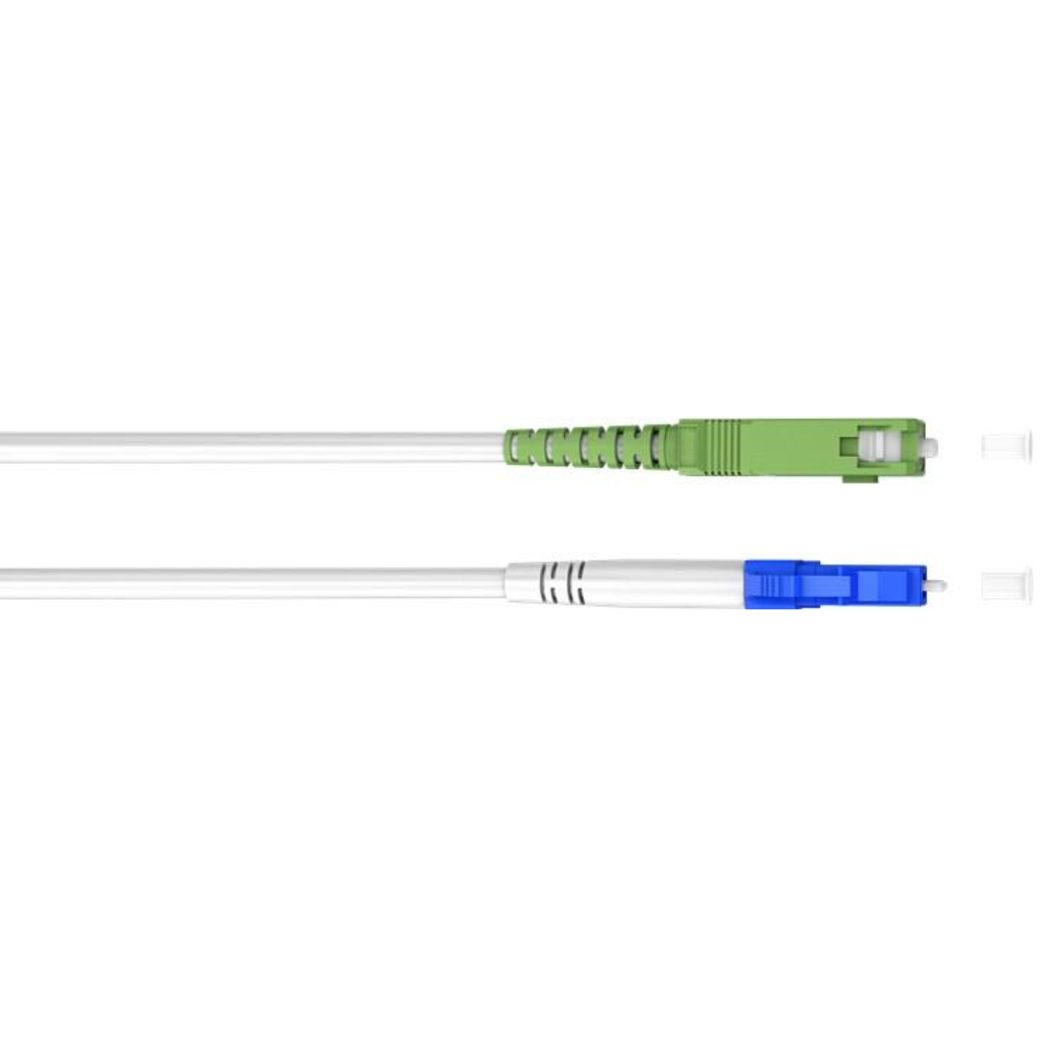 Fiberoptisk kabel - SC-APC - LC-UPC - Goobay