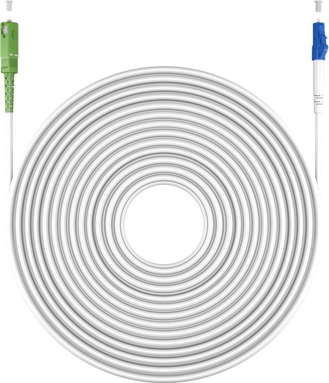 Fiberoptisk kabel - SC-APC - LC-UPC - Goobay